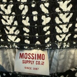 Mossimo Supply Co. Black and White Pants